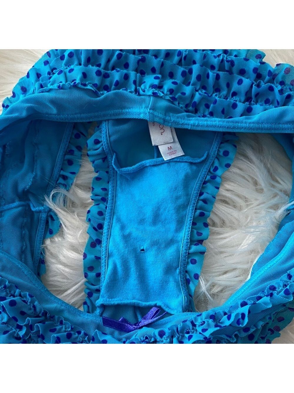 Y2k Ruffle Bikini Briefs - Picture 5 of 6